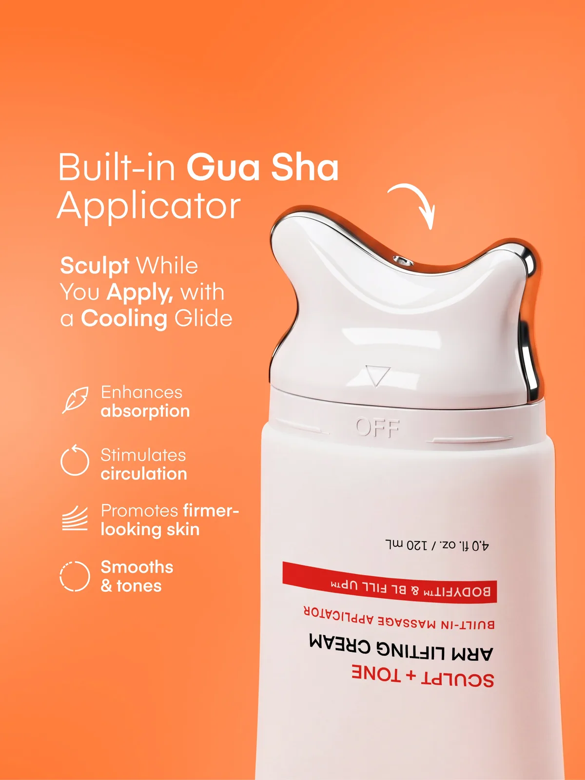 Arm Cream with Gua Sha Applicator — product photo 2