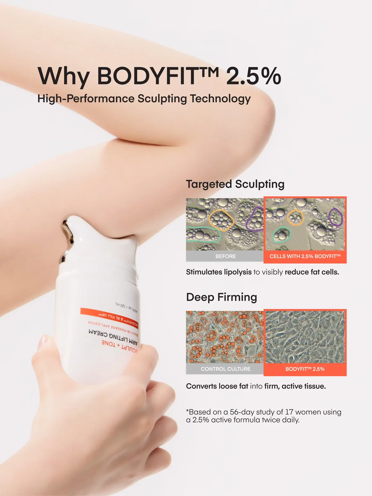 Arm Cream with Gua Sha Applicator — product photo 3
