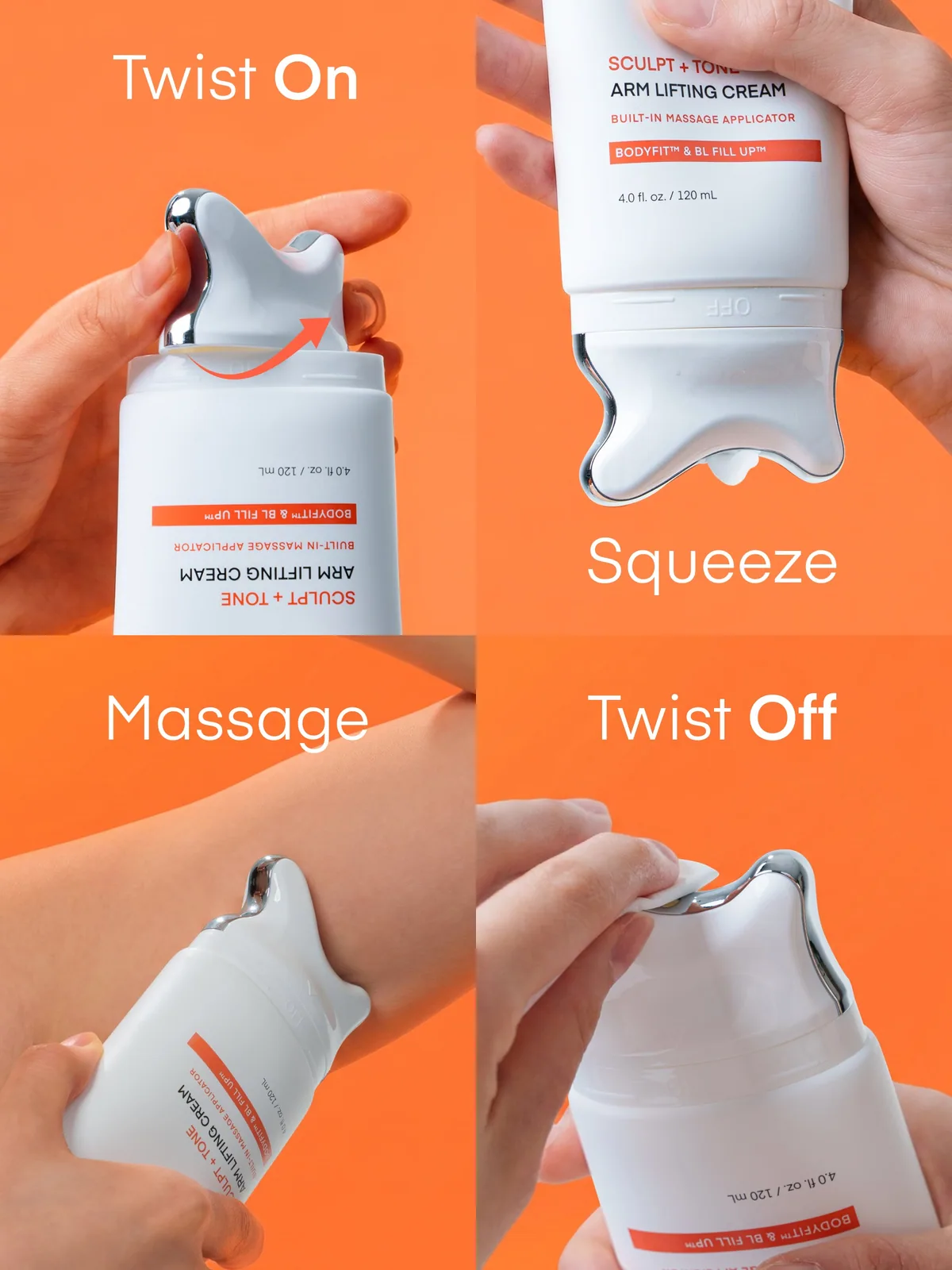 Arm Cream with Gua Sha Applicator — product photo 5
