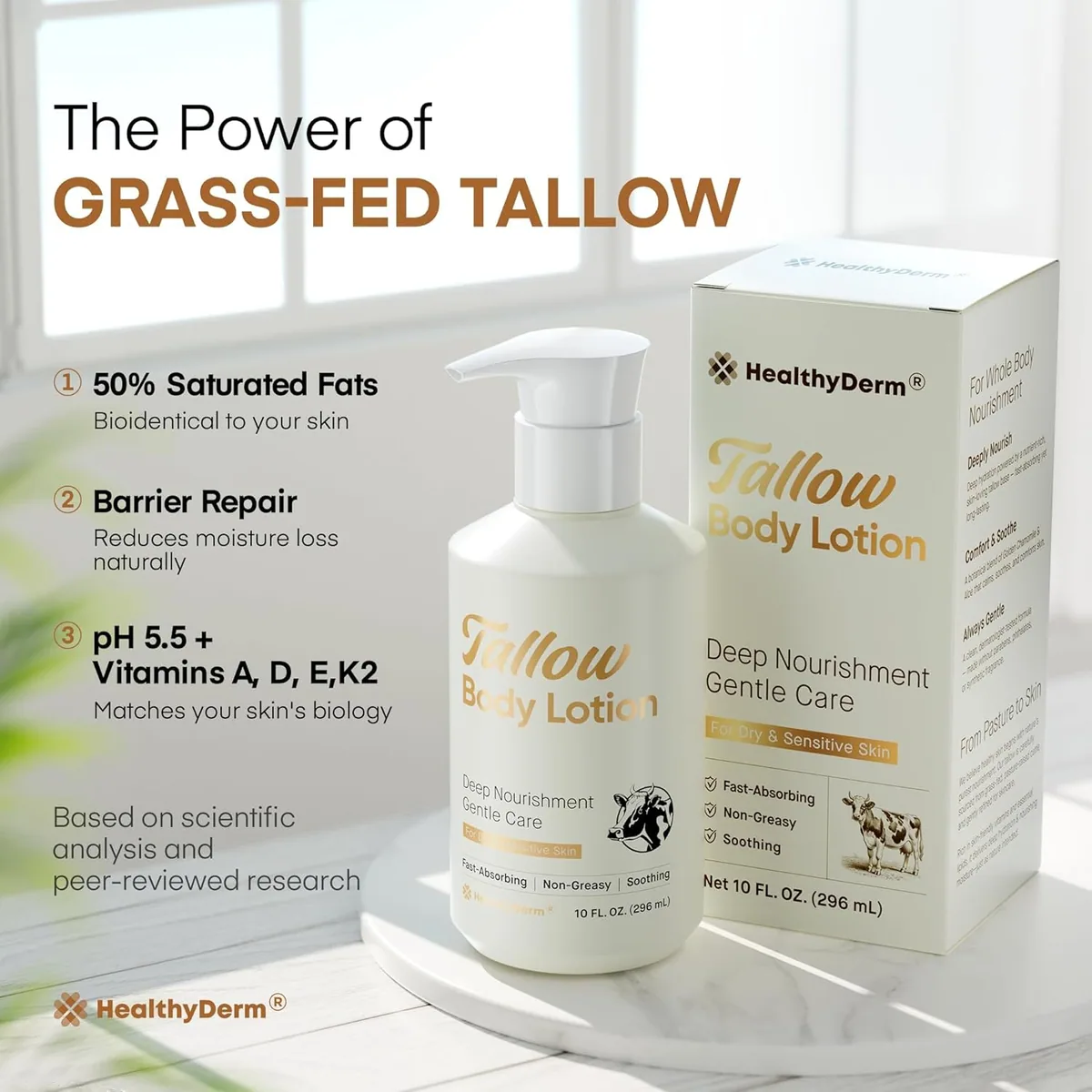 Tallow Body Lotion — product photo 5
