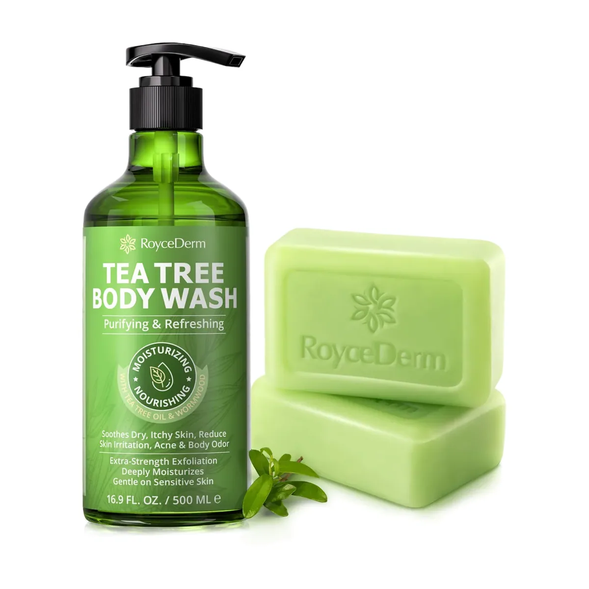 Tea Tree Body Wash + Soap