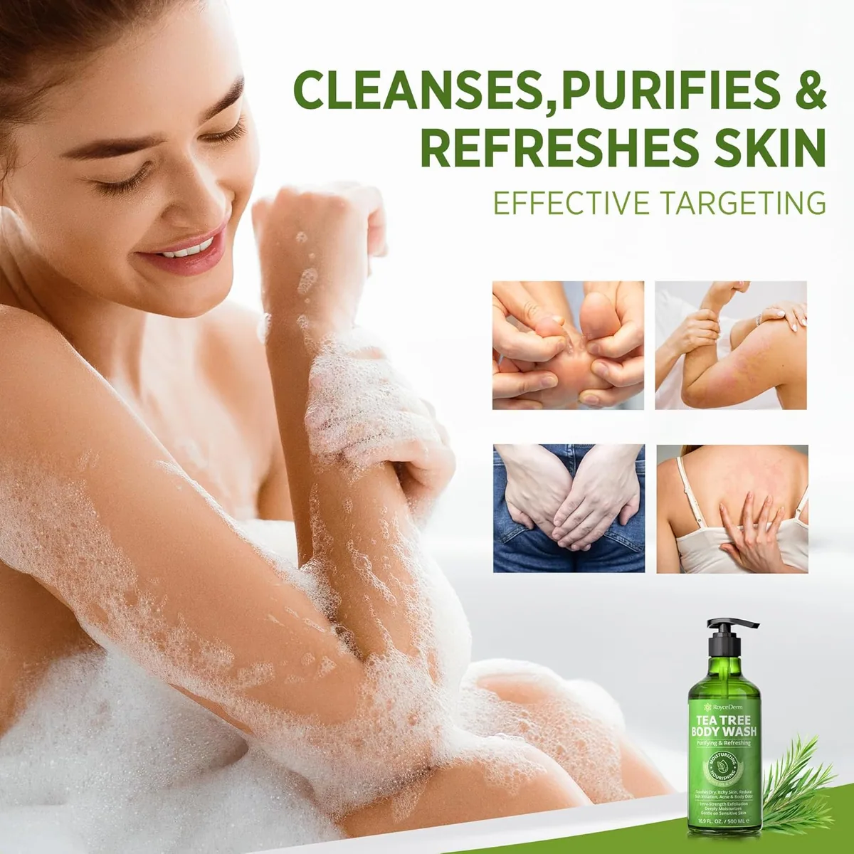 Tea Tree Body Wash + Soap — product photo 4