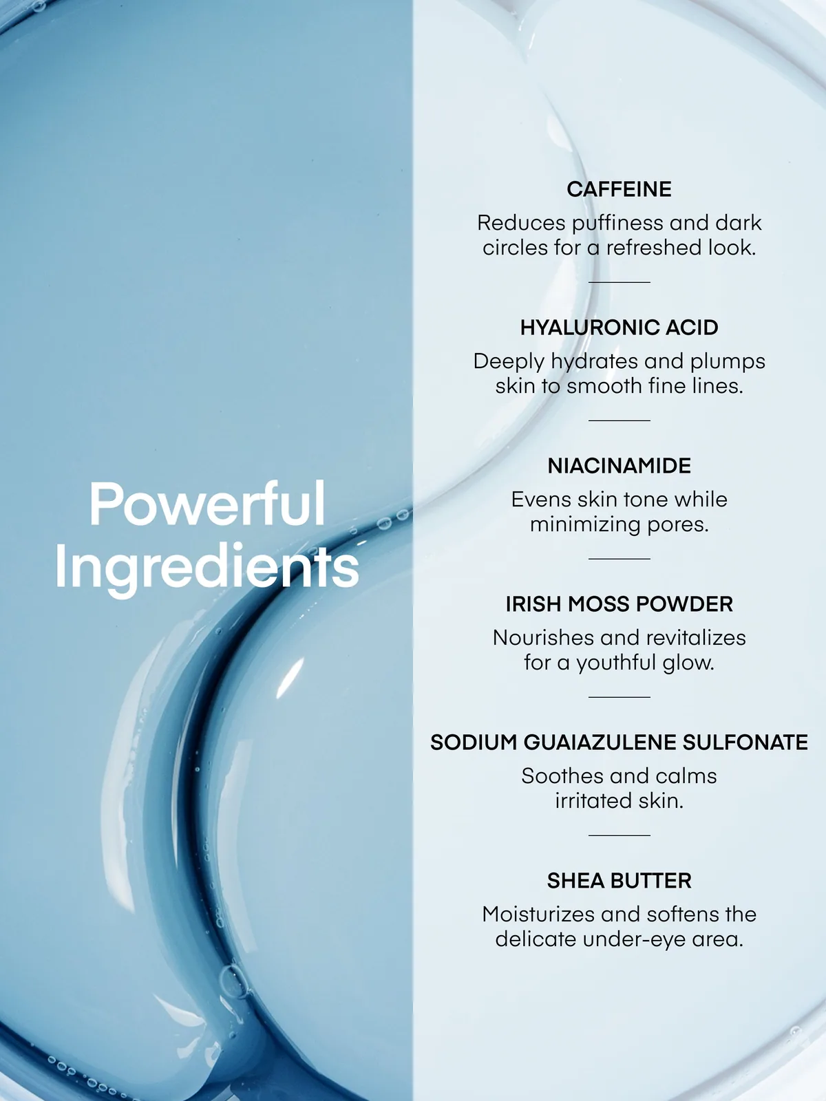 Caffeine & Hyaluronic Acid Eye Gel Patch — product photo 5