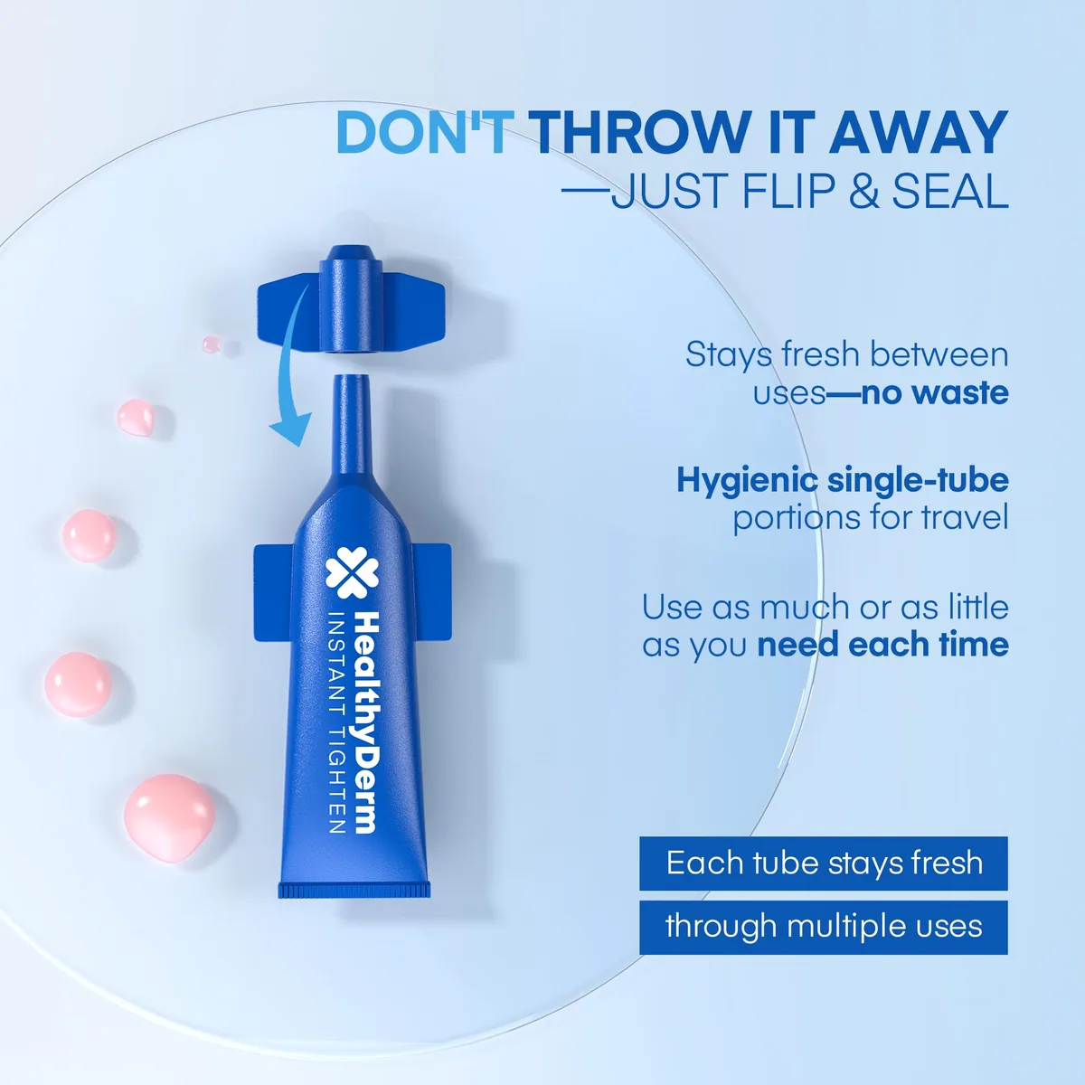 Under Eye Serum in Resealable Tubes — product photo 8