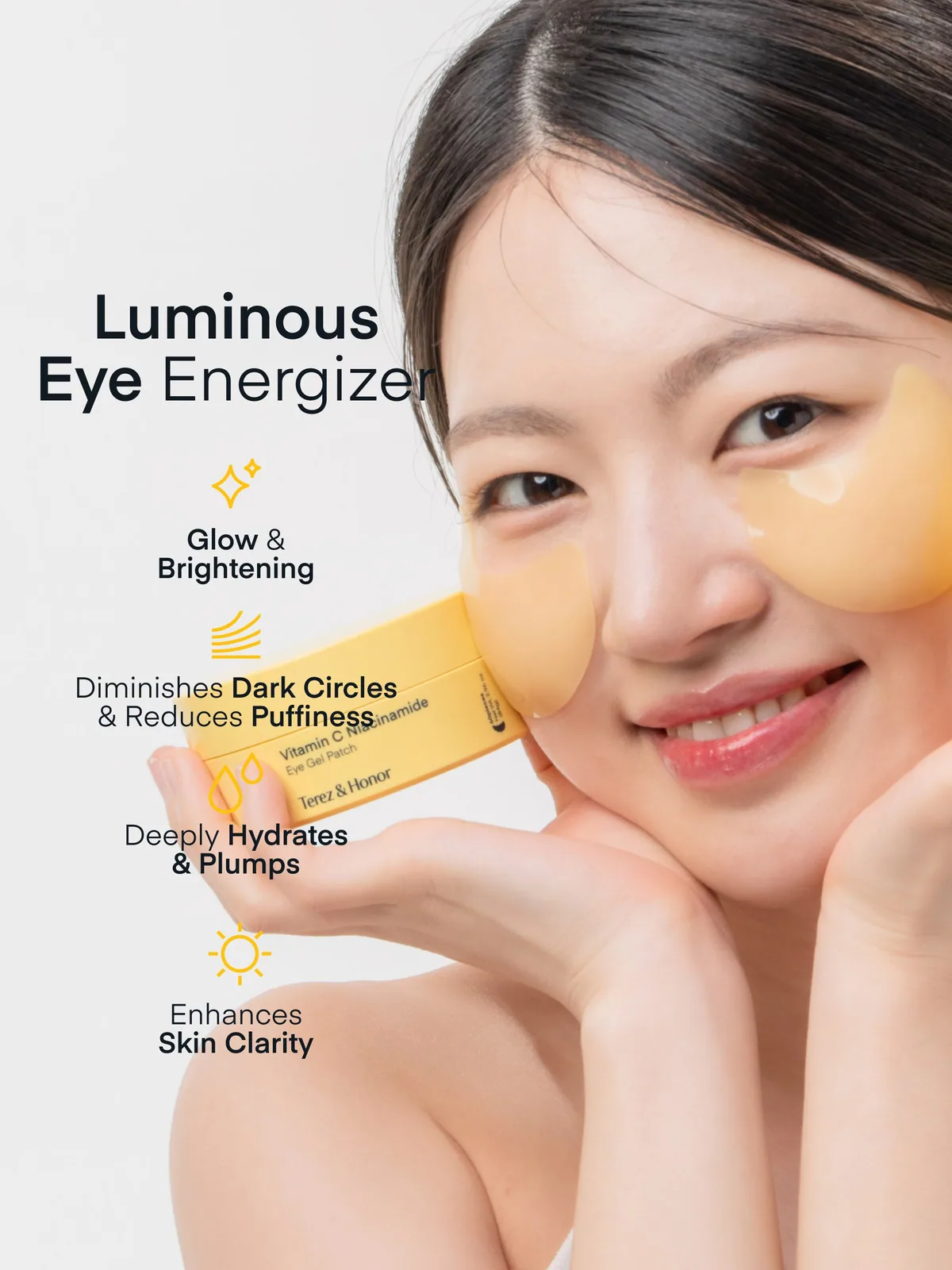 Vitamin C Niacinamide Eye Gel Patch — product photo 4